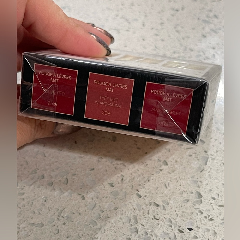 Gucci Travel Lipstick Set W/Gucci Bag NIB - Picture 3 of 5